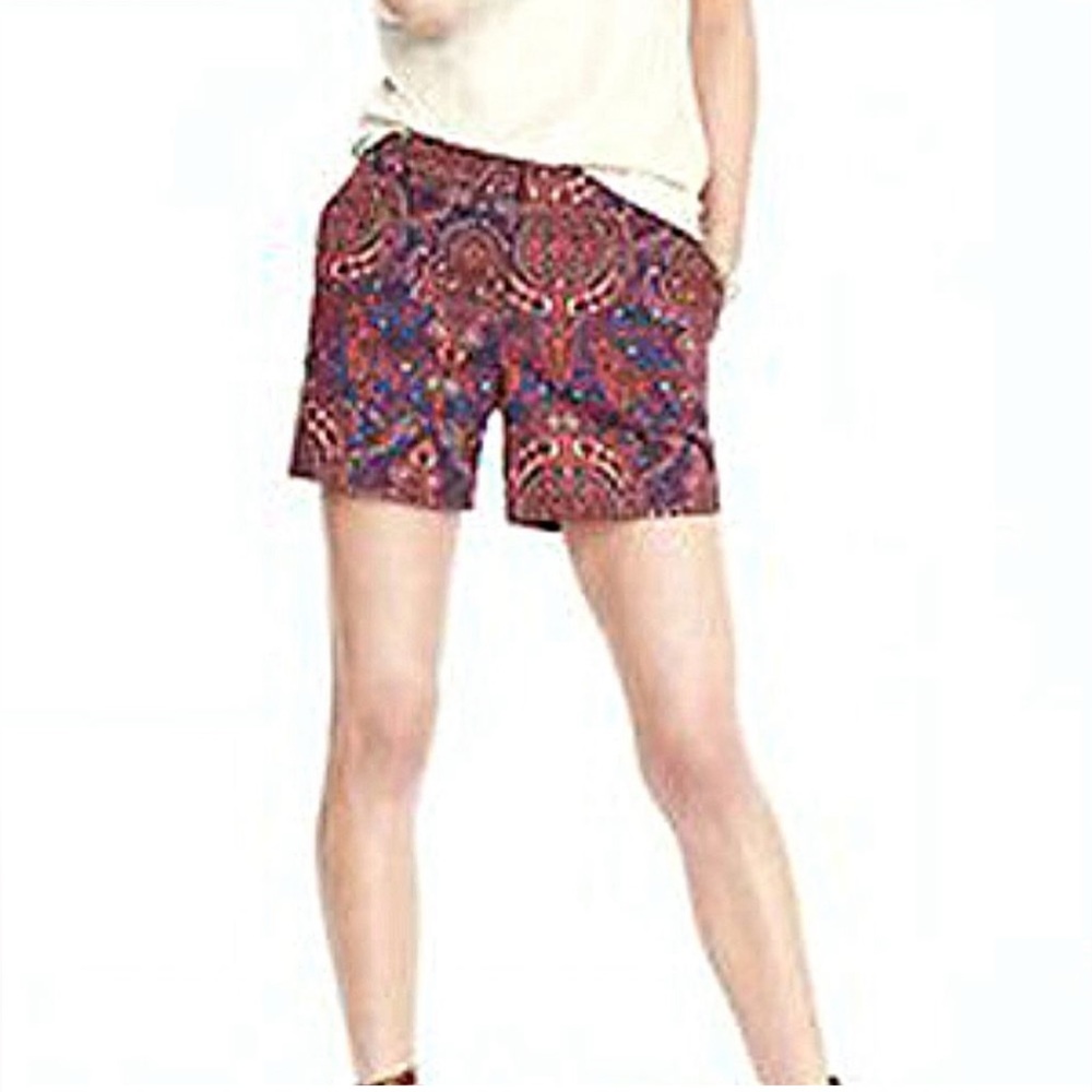 Banana Republic Paisley Shorts